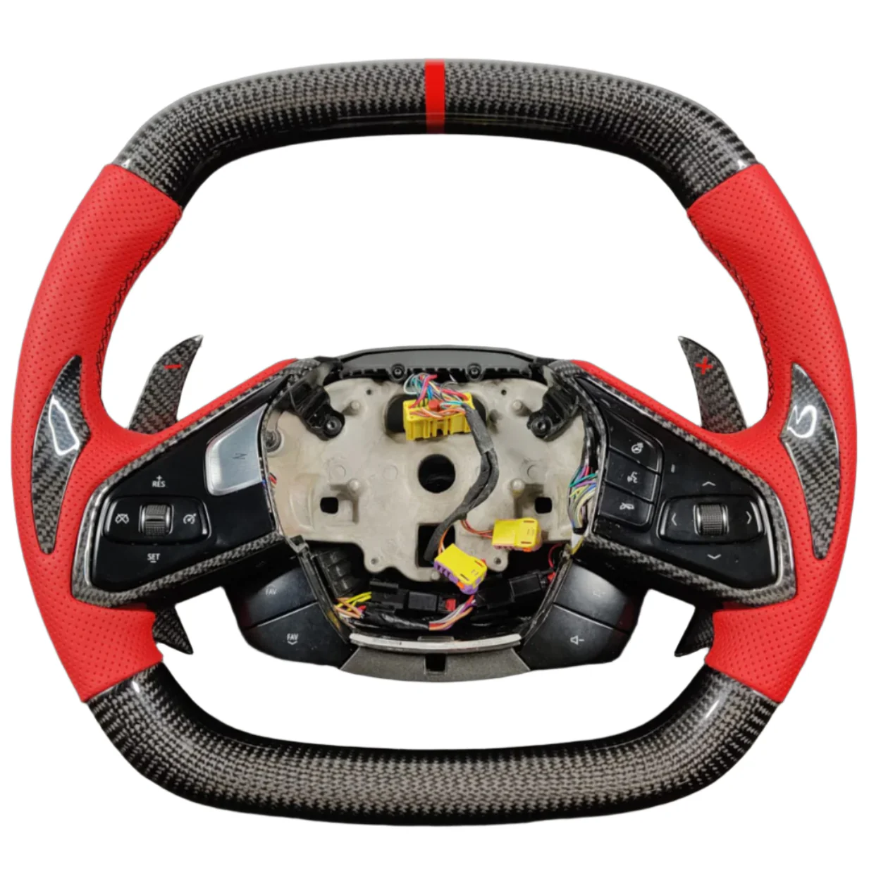 2020-2026+ Chevrolet C8 Corvette Custom Carbon Fiber Steering Wheel - Image 9