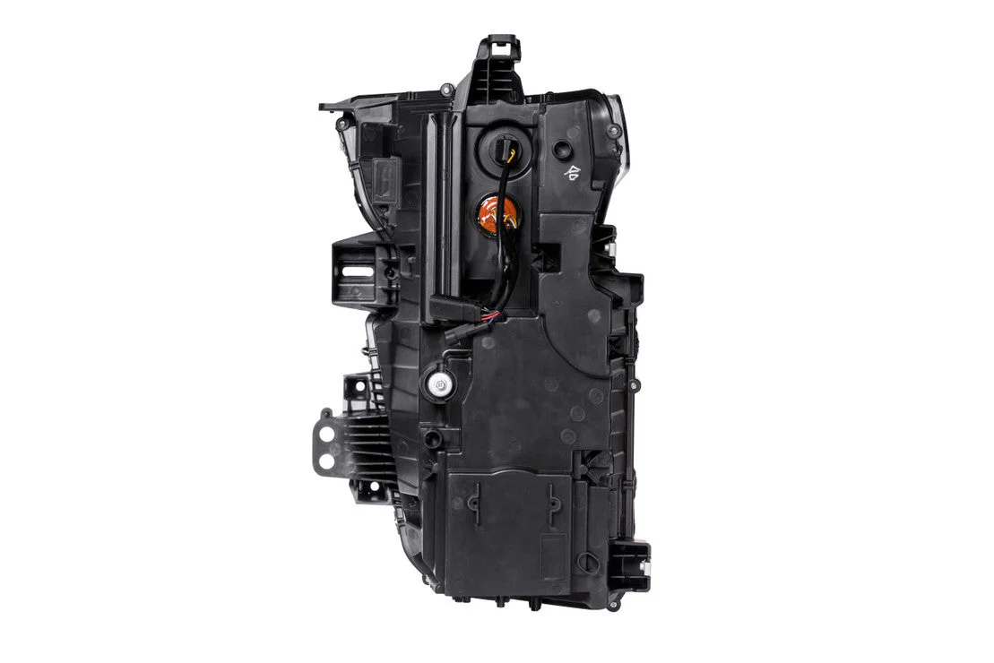 2020-2024 Chevrolet Silverado HD RGBW Flow Series HYBRID LED DRL Projector Replacement Headlights - Image 15