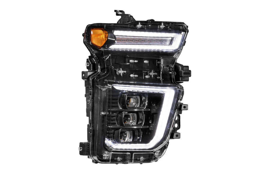2020-2024 Chevrolet Silverado HD RGBW Flow Series XB LED DRL Headlights - Image 8