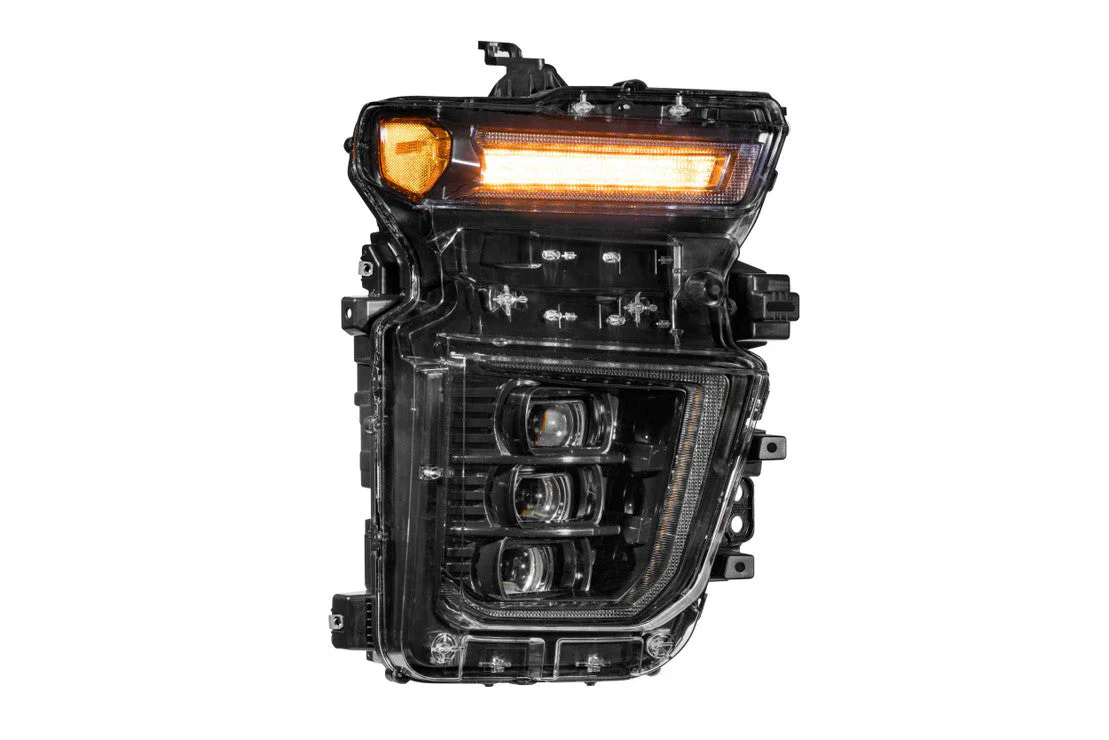 2020-2024 Chevrolet Silverado HD RGBW Flow Series XB LED DRL Headlights - Image 9
