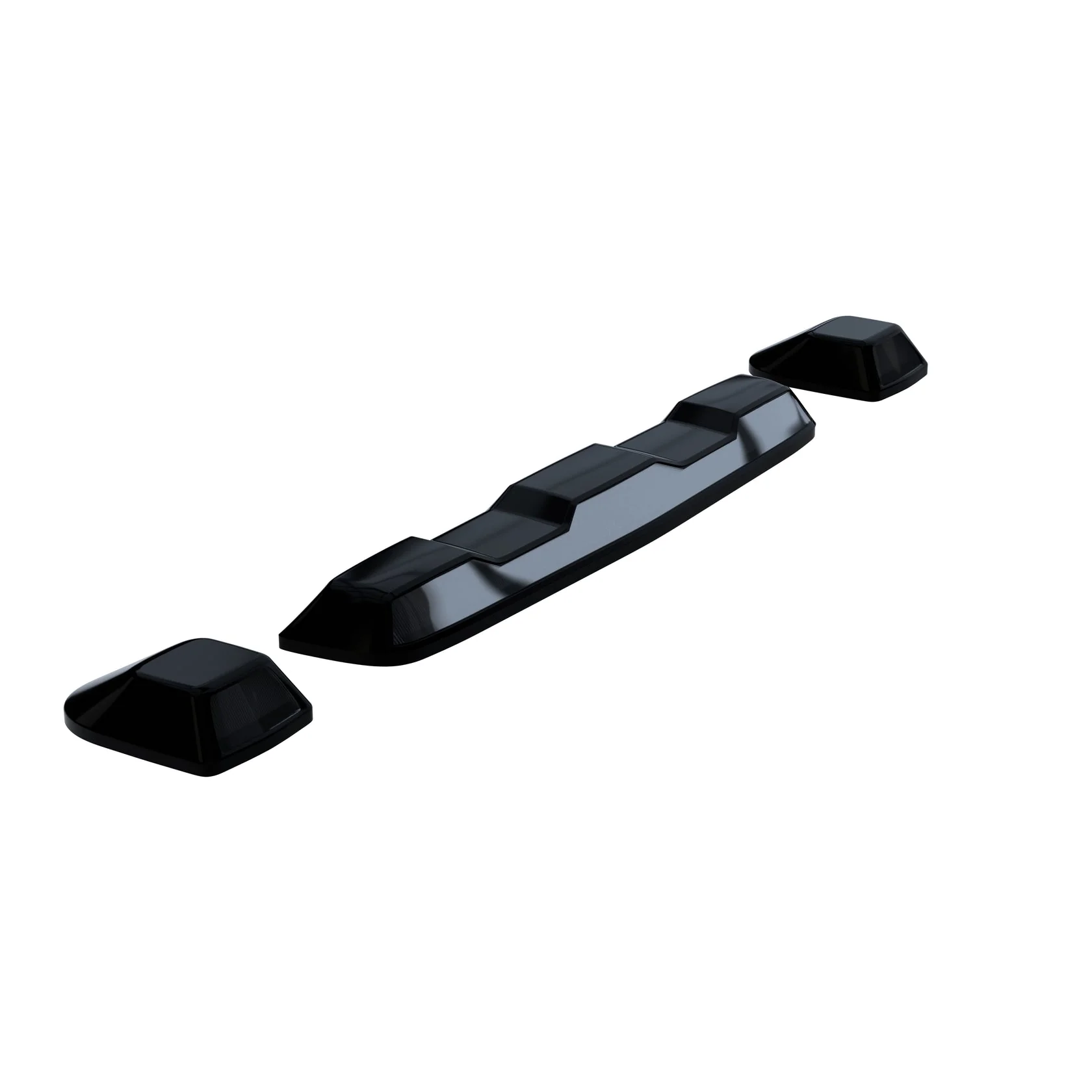 2020-2026+ GMC Chevy HD Clear Smoked White Amber LED Roof Cab Lights - Image 8