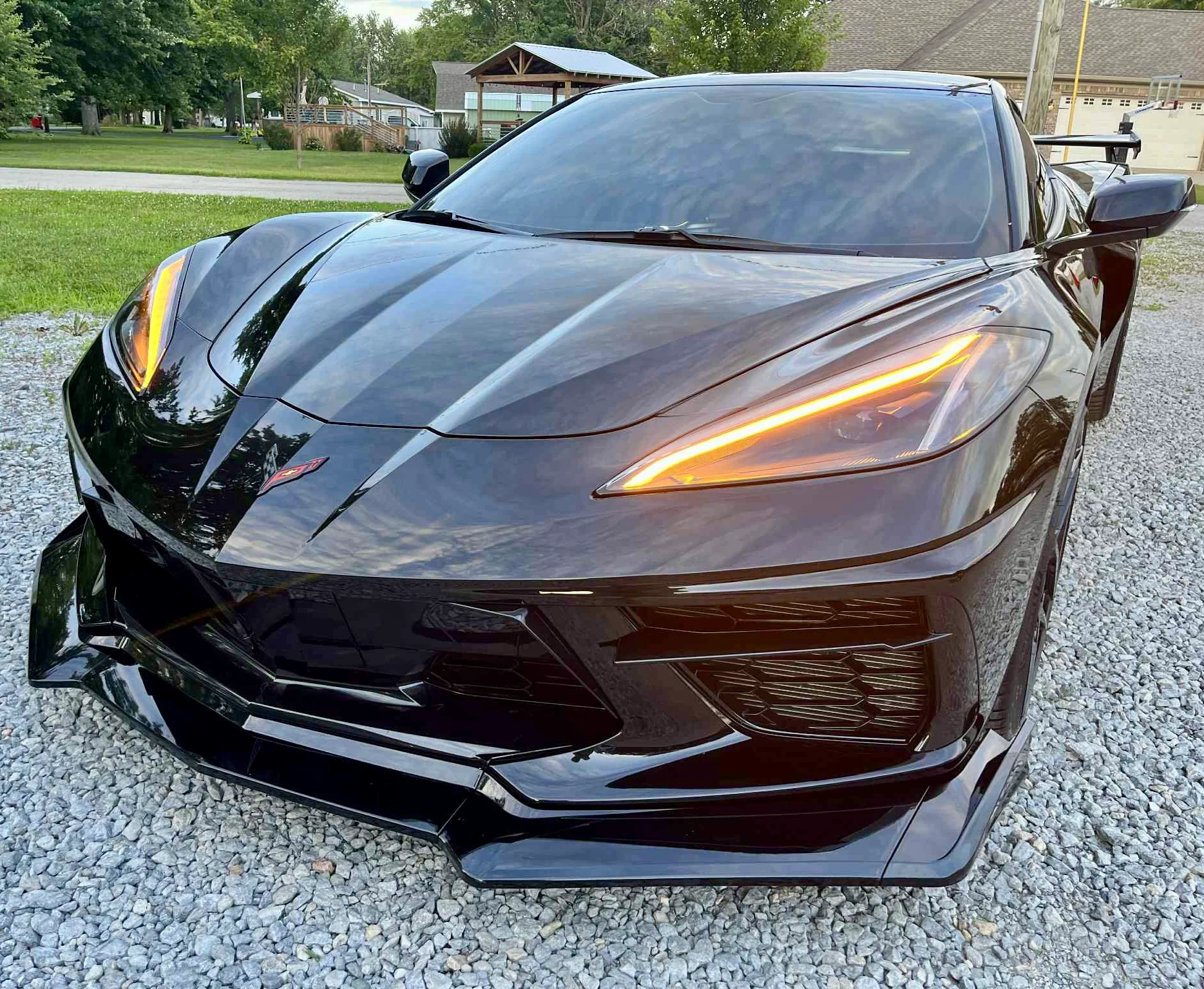 2020-2026 Chevy C8 Corvette Amber DRL Headlight Harness Kit - Image 4