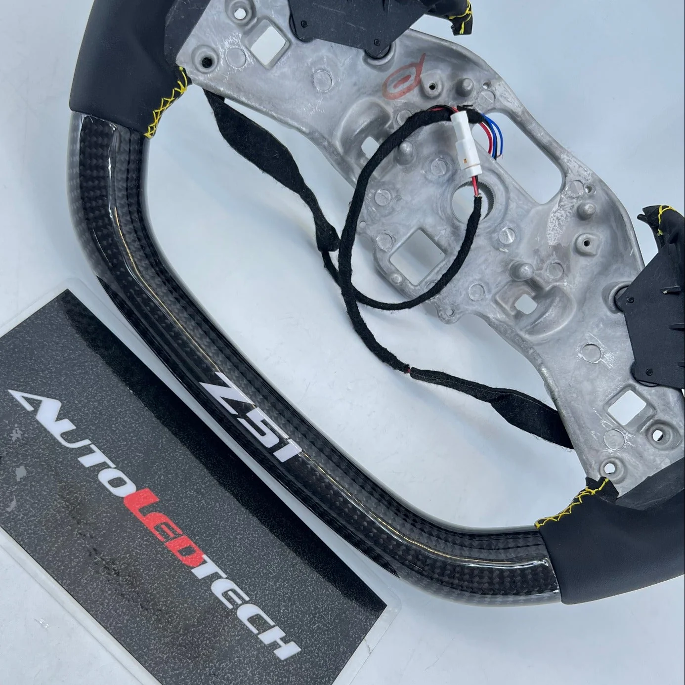 2020-2026+ Chevy C8 Corvette Z51 Carbon Fiber Steering Wheel - IN STOCK - Image 8