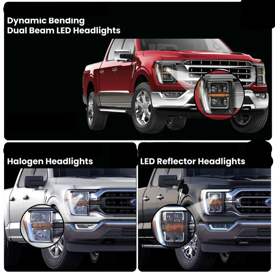 2021-2023 Ford F150 LED Grill Accent Light Bar Kit - Image 7