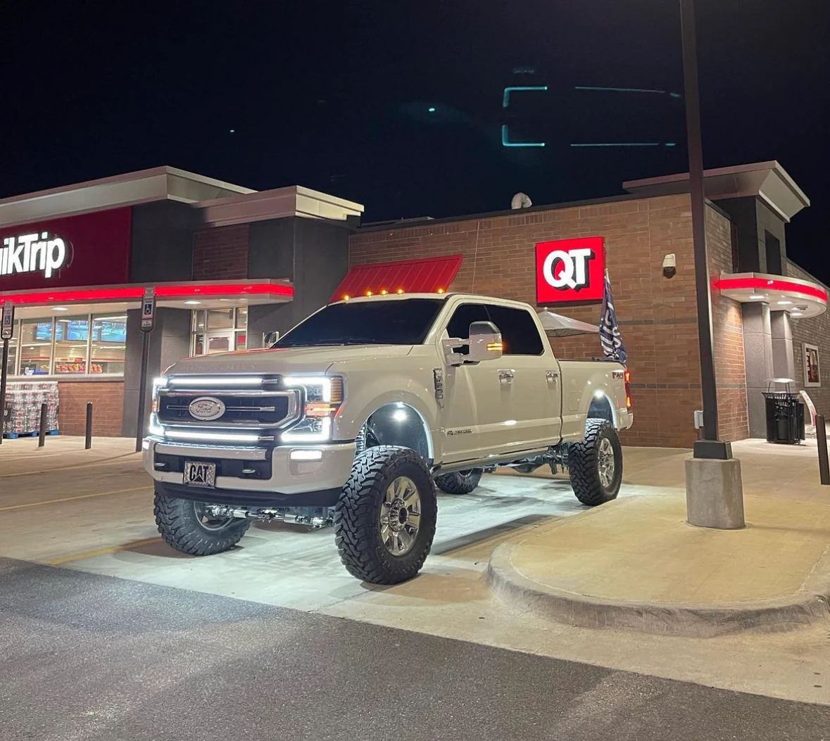 2020-2022 Ford Super Duty F250 LED Grill Accent Lights Bar Kit - Image 10