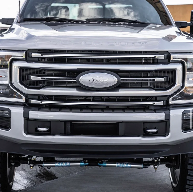 2020-2022 Ford Super Duty F250 LED Grill Accent Lights Bar Kit - Image 11