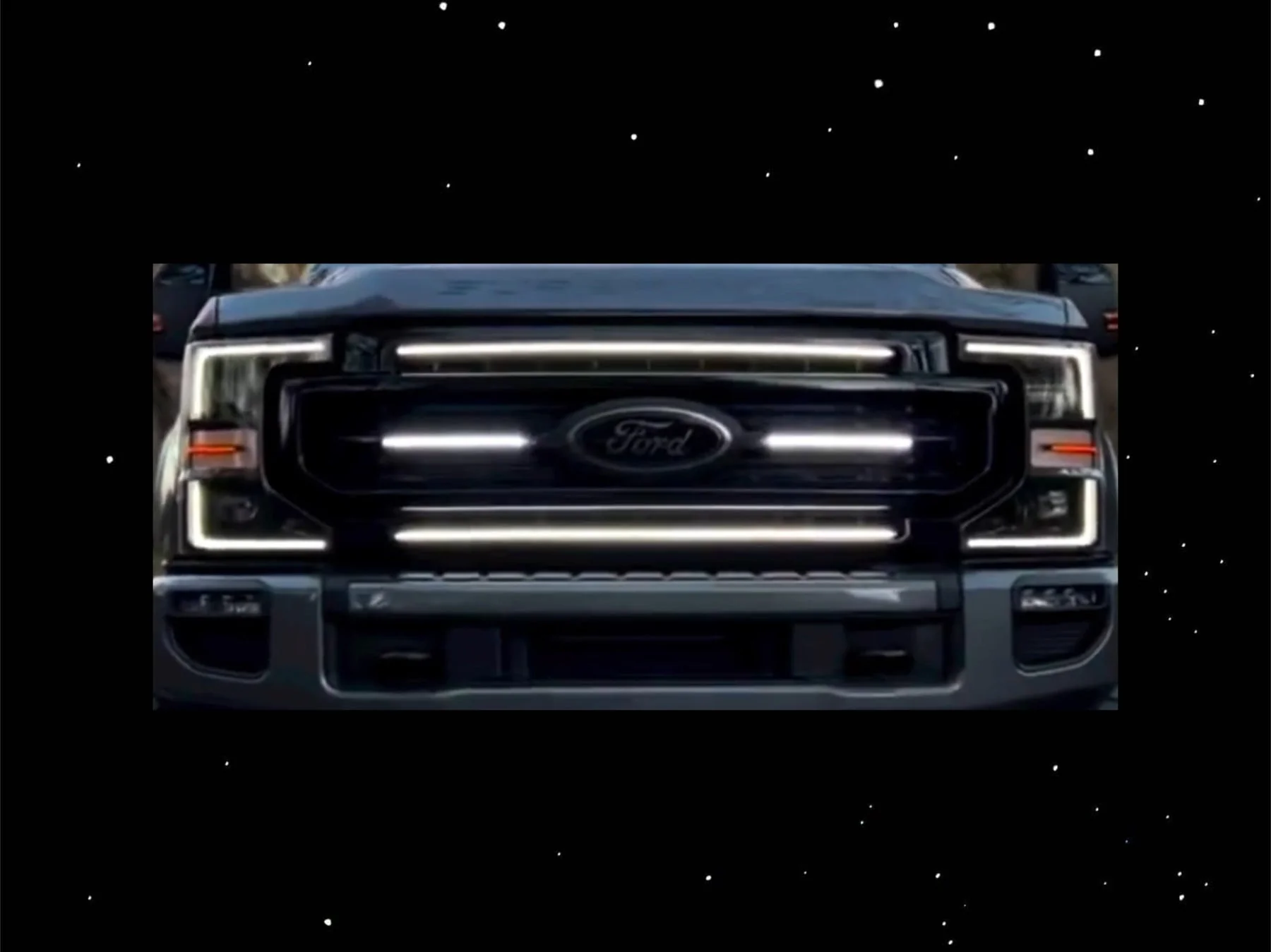 2020-2022 Ford Super Duty F250 LED Grill Accent Lights Bar Kit - Image 19