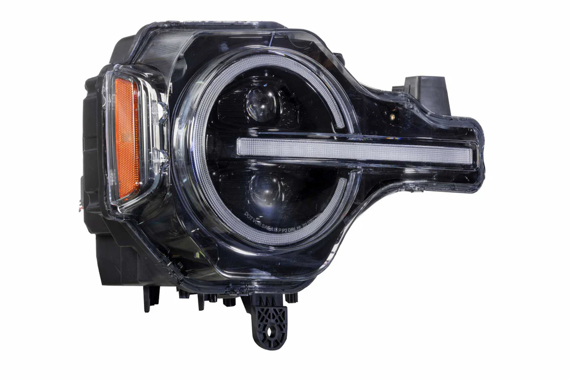 2021-2025+ Ford Bronco RGB LED Color-Changing DRL Headlight Assemblies - Image 9