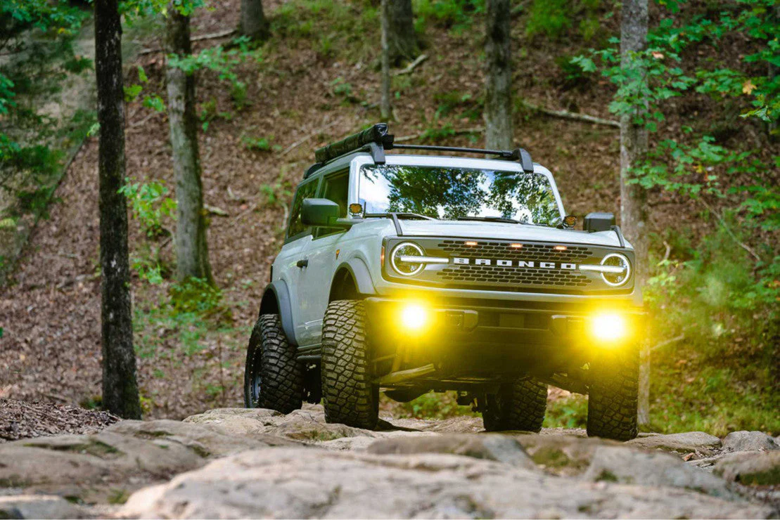 2021-2025+ Ford Bronco LED DRL Projector Headlights Assemblies - Image 16