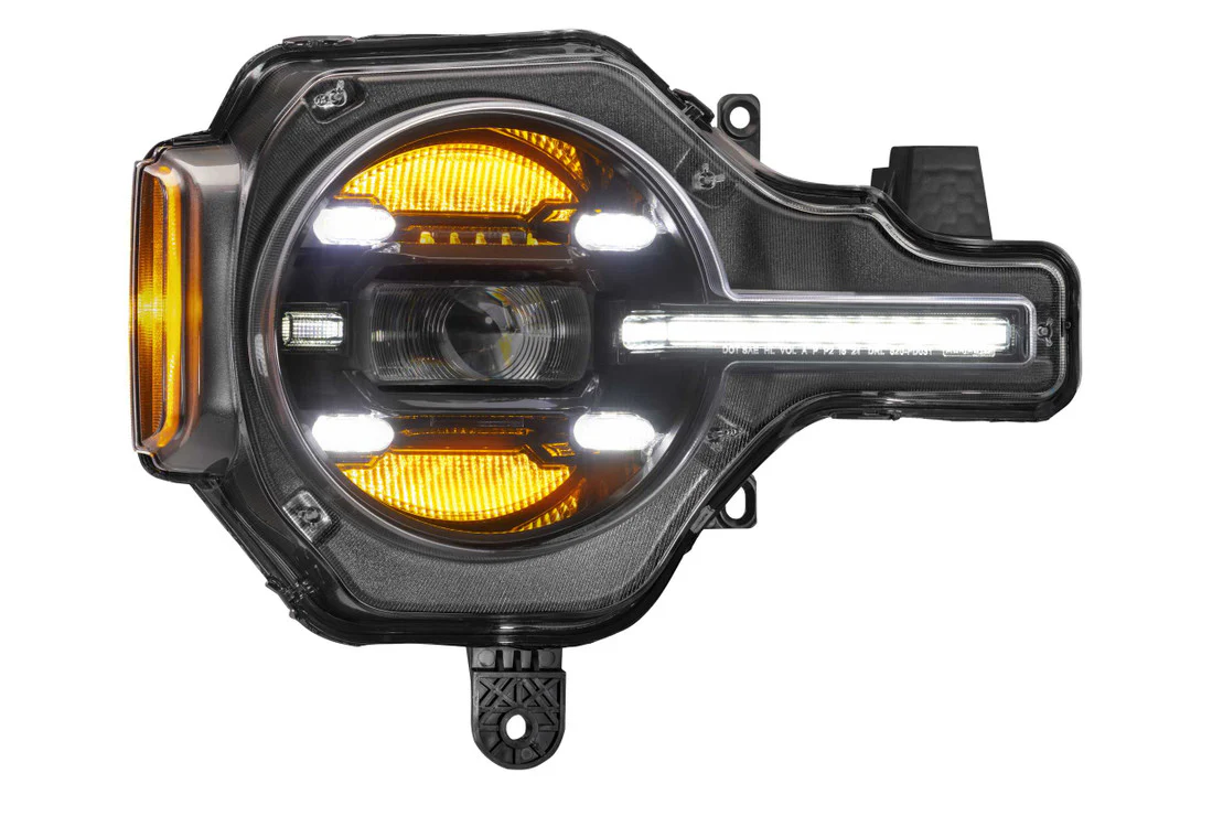 2021-2025+ Ford Bronco LED DRL Projector Headlights Assemblies - Image 7