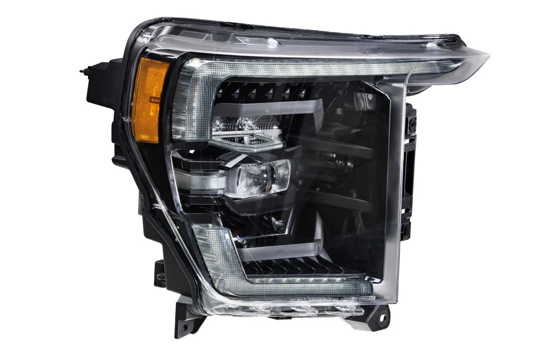 2021-2023 Ford F150 Amber LED DRL Projector Headlights - Image 10
