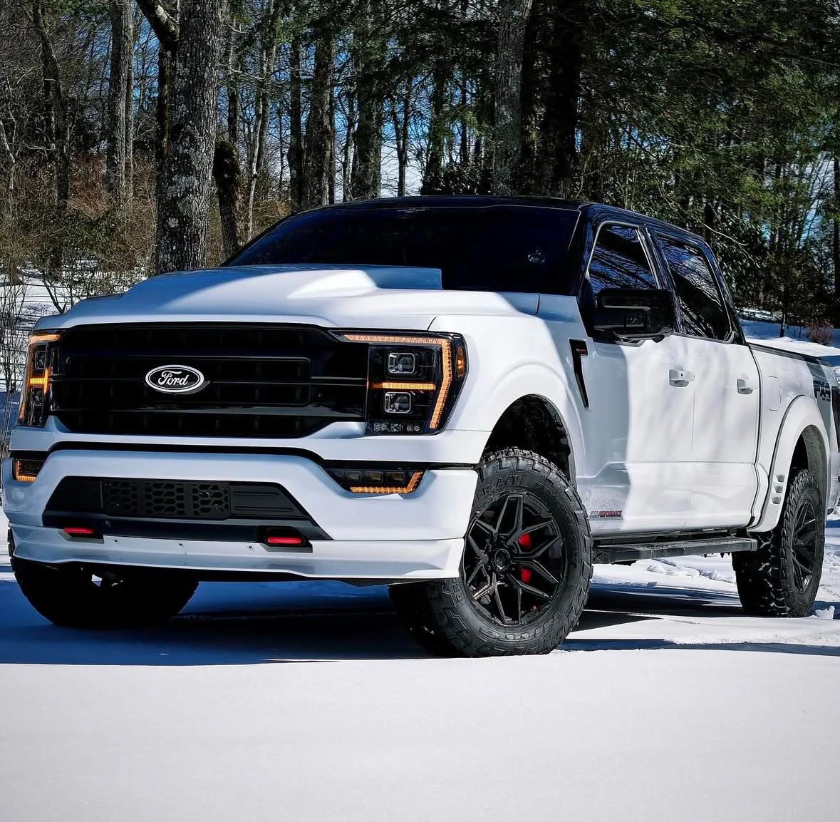 2021-2023 Ford F-150 & Raptor ELITE MAX LED White/Amber DRL Projector Headlights - Image 12