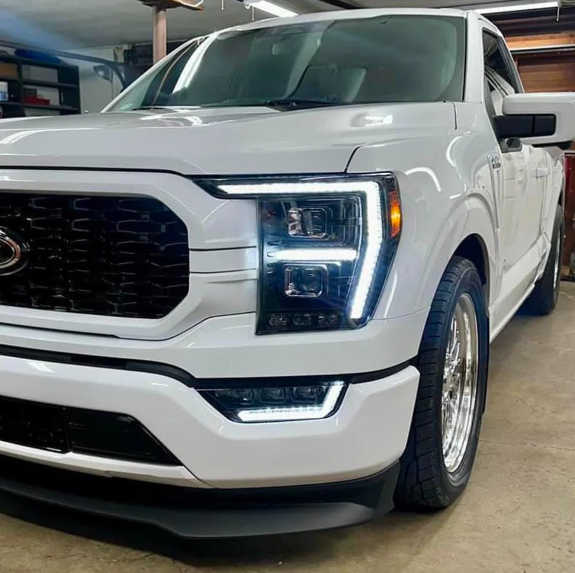 2021-2023 Ford F-150 & Raptor ELITE MAX LED White/Amber DRL Projector Headlights - Image 8