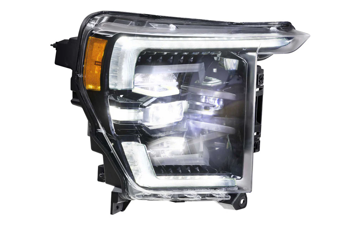 2021-2023 Ford F150 White LED DRL Projector Headlights - Image 11
