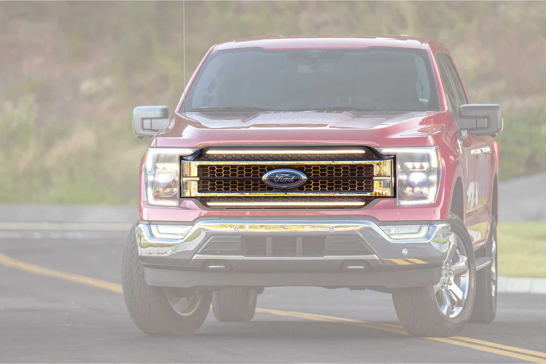 2021-2023 Ford F150 White LED DRL Projector Headlights - Image 15