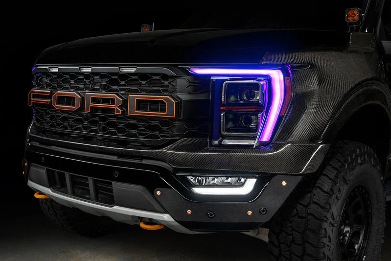 2021-2023 Ford F150 & Raptor RGBW +A LED DRL Boards Kit - Image 11