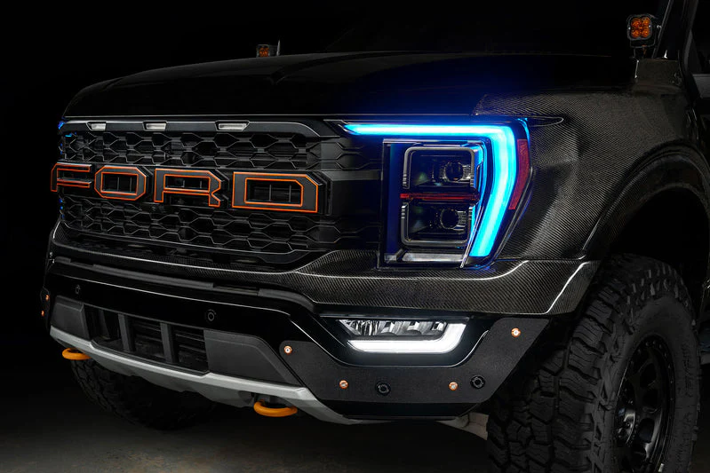 2021-2023 Ford F150 & Raptor RGBW +A LED DRL Boards Kit - Image 13