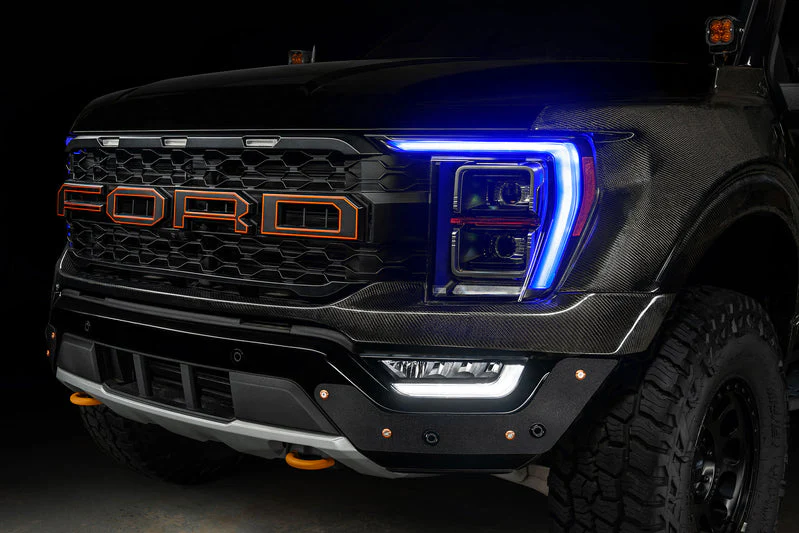 2021-2023 Ford F150 & Raptor RGBW +A LED DRL Boards Kit - Image 4