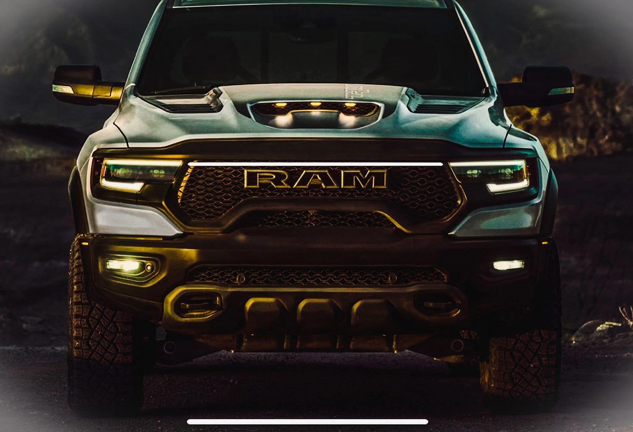 2021-2025 Ram TRX RHO LED Grill Accent Lights Bar Kit - Image 6