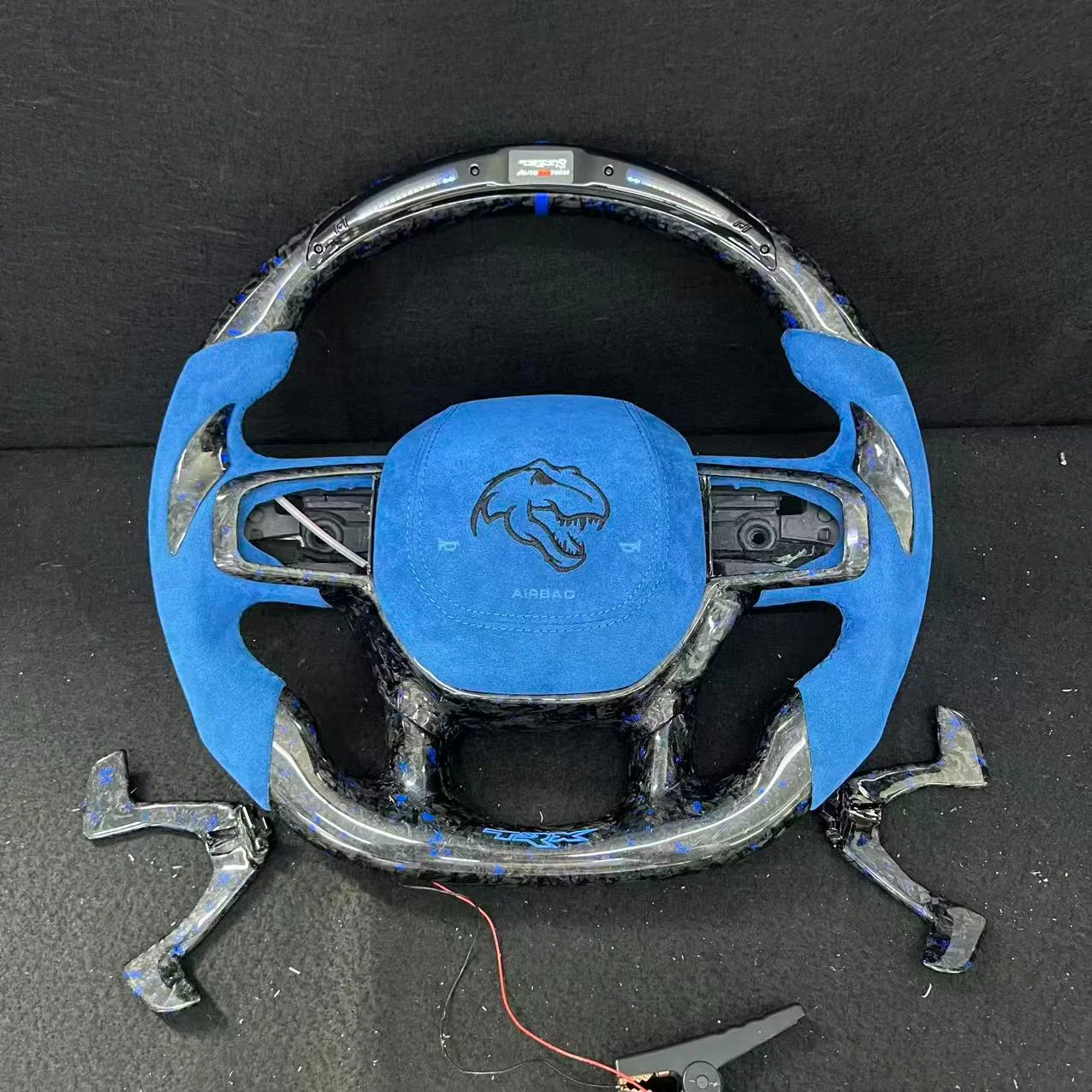 2021-2026+ Ram TRX 1500 Custom Carbon Fiber Steering Wheel - Image 53