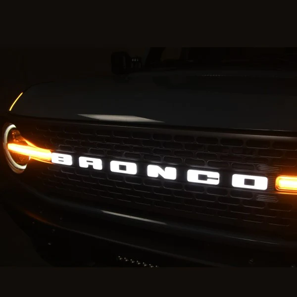 2021-2026+ Ford Bronco Illuminated LED Grill Emblem Logo - ANIMATED STARTUP - Image 13