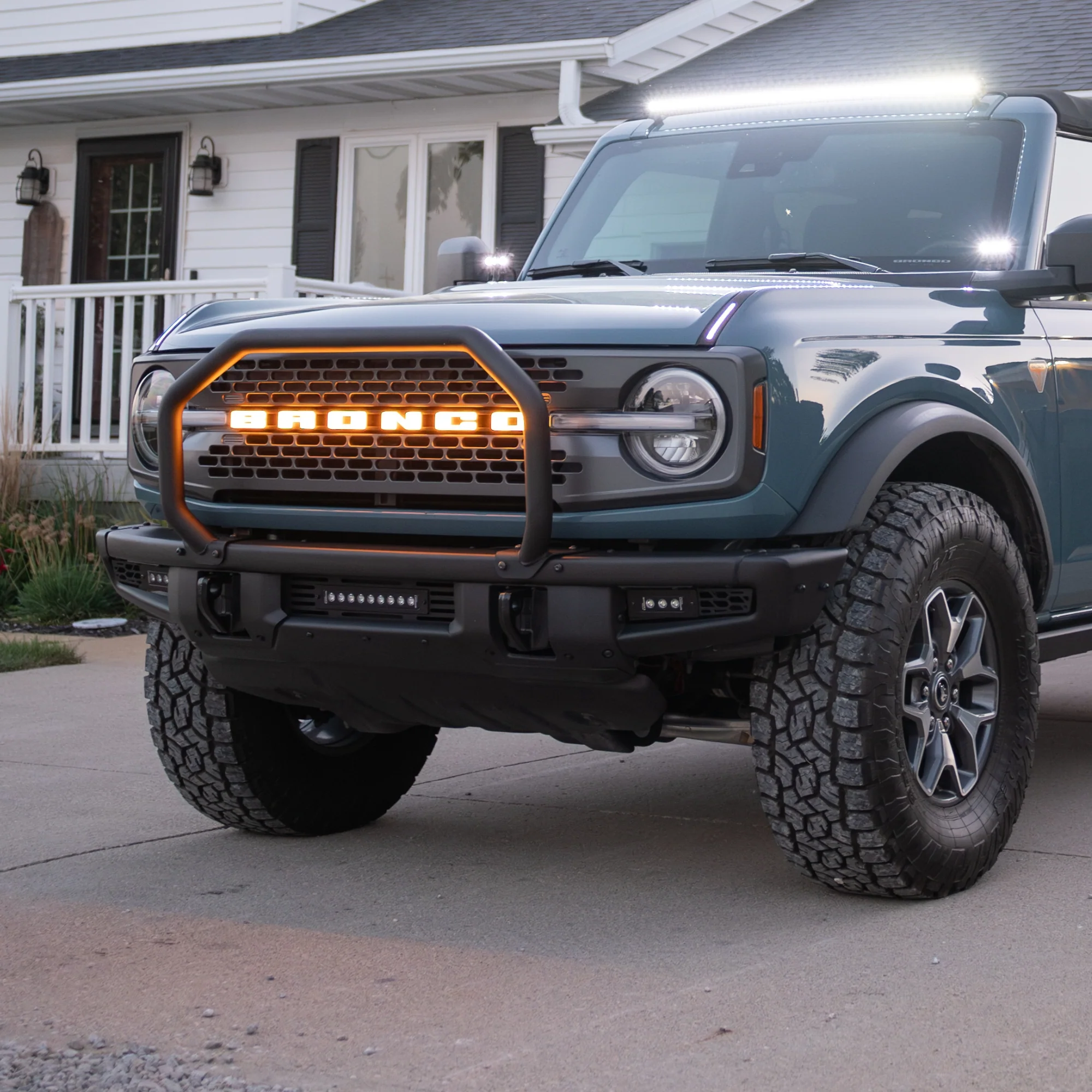 2021-2026+ Ford Bronco Illuminated LED Grill Emblem Logo - ANIMATED STARTUP - Image 15