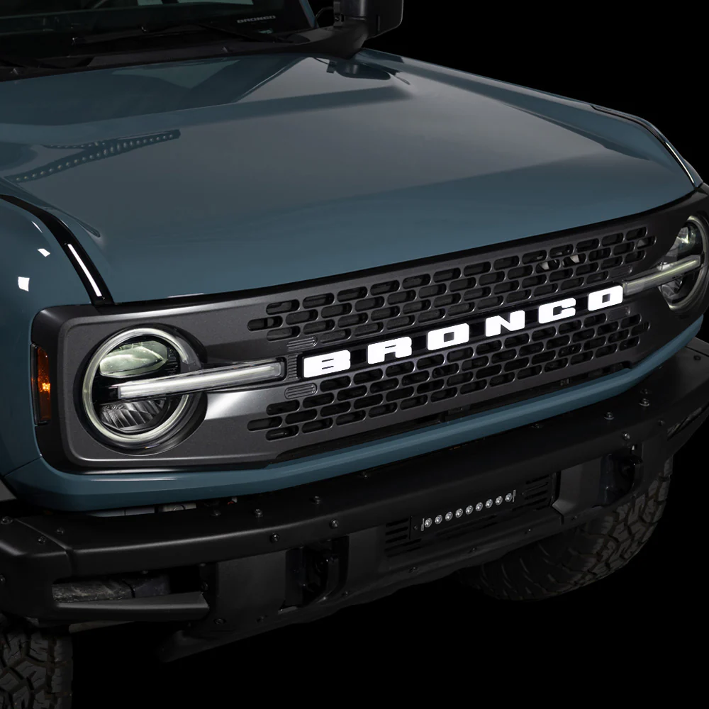 2021-2026+ Ford Bronco Illuminated LED Grill Emblem Logo - ANIMATED STARTUP - Image 16
