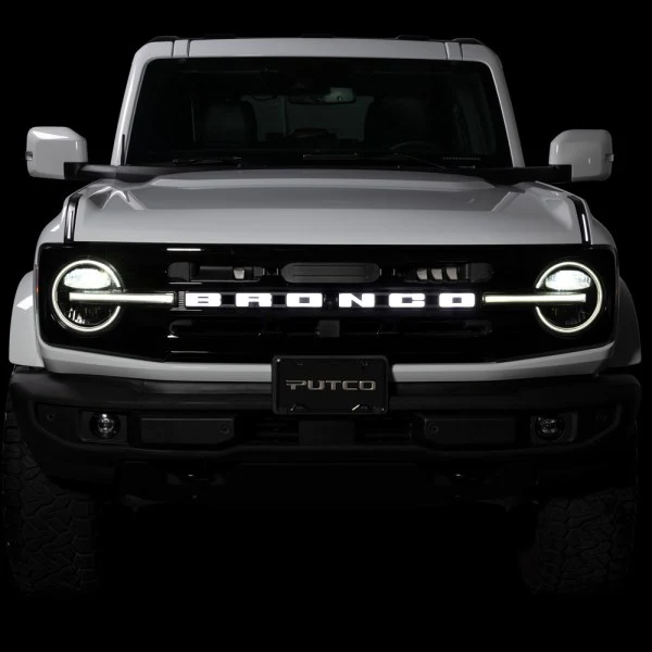 2021-2026+ Ford Bronco Illuminated LED Grill Emblem Logo - ANIMATED STARTUP - Image 8