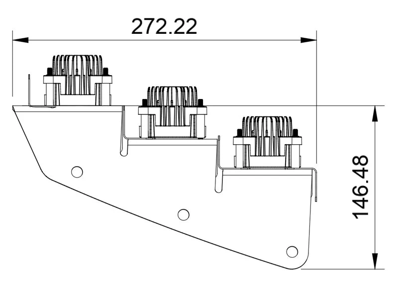 2021-2026+ Ford Bronco Triple LED Fog Lights Kit - Image 15