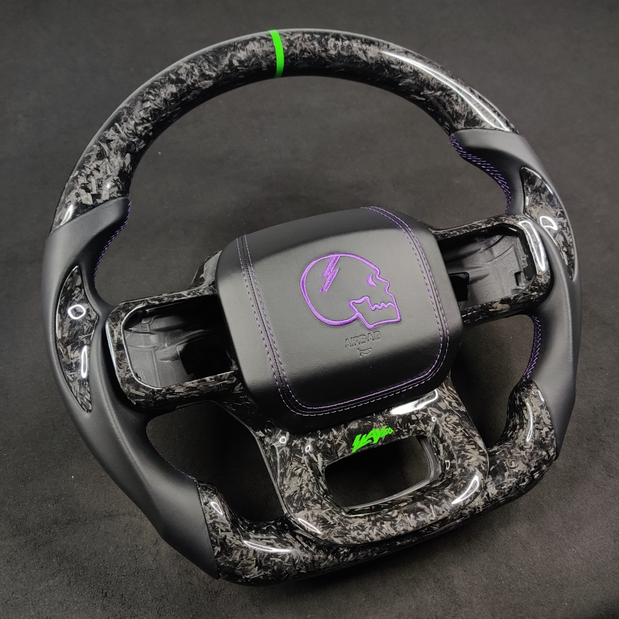 2021-2026+ Ford F150 & Raptor Custom Carbon Fiber LED Steering Wheel - Image 112