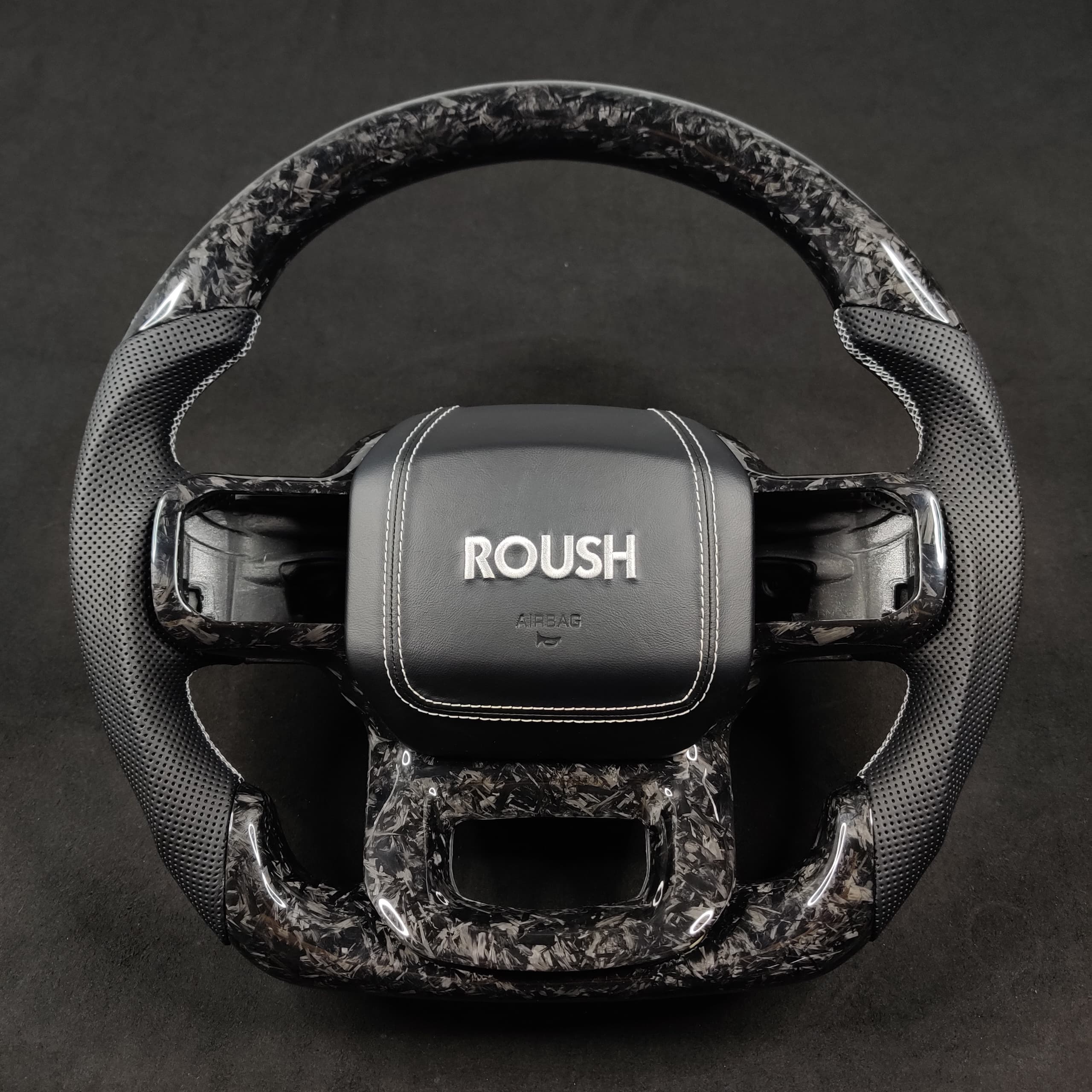 2021-2026+ Ford F150 & Raptor Custom Carbon Fiber LED Steering Wheel - Image 42