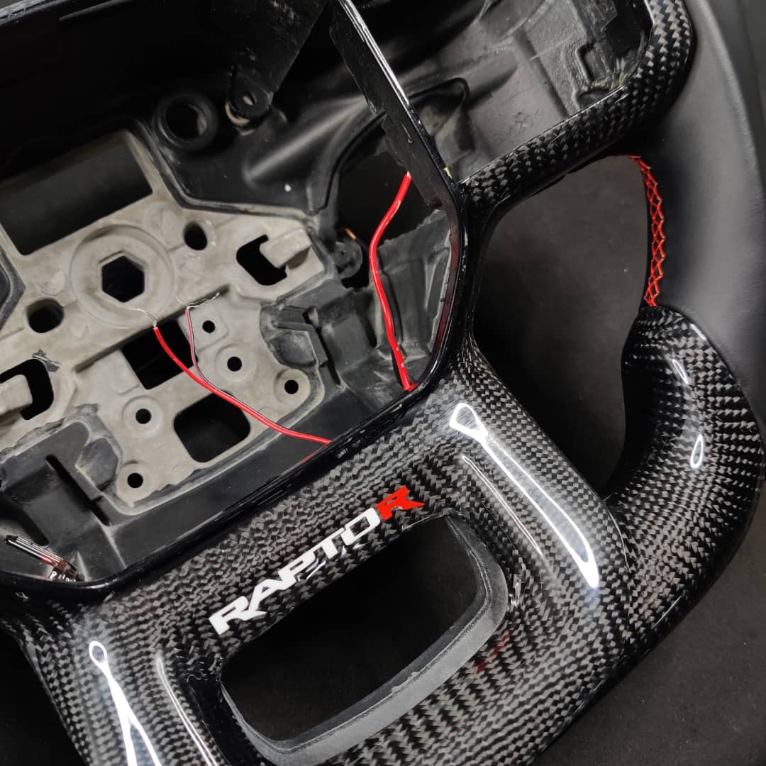 2021-2026+ Ford F150 & Raptor Custom Carbon Fiber LED Steering Wheel - Image 59