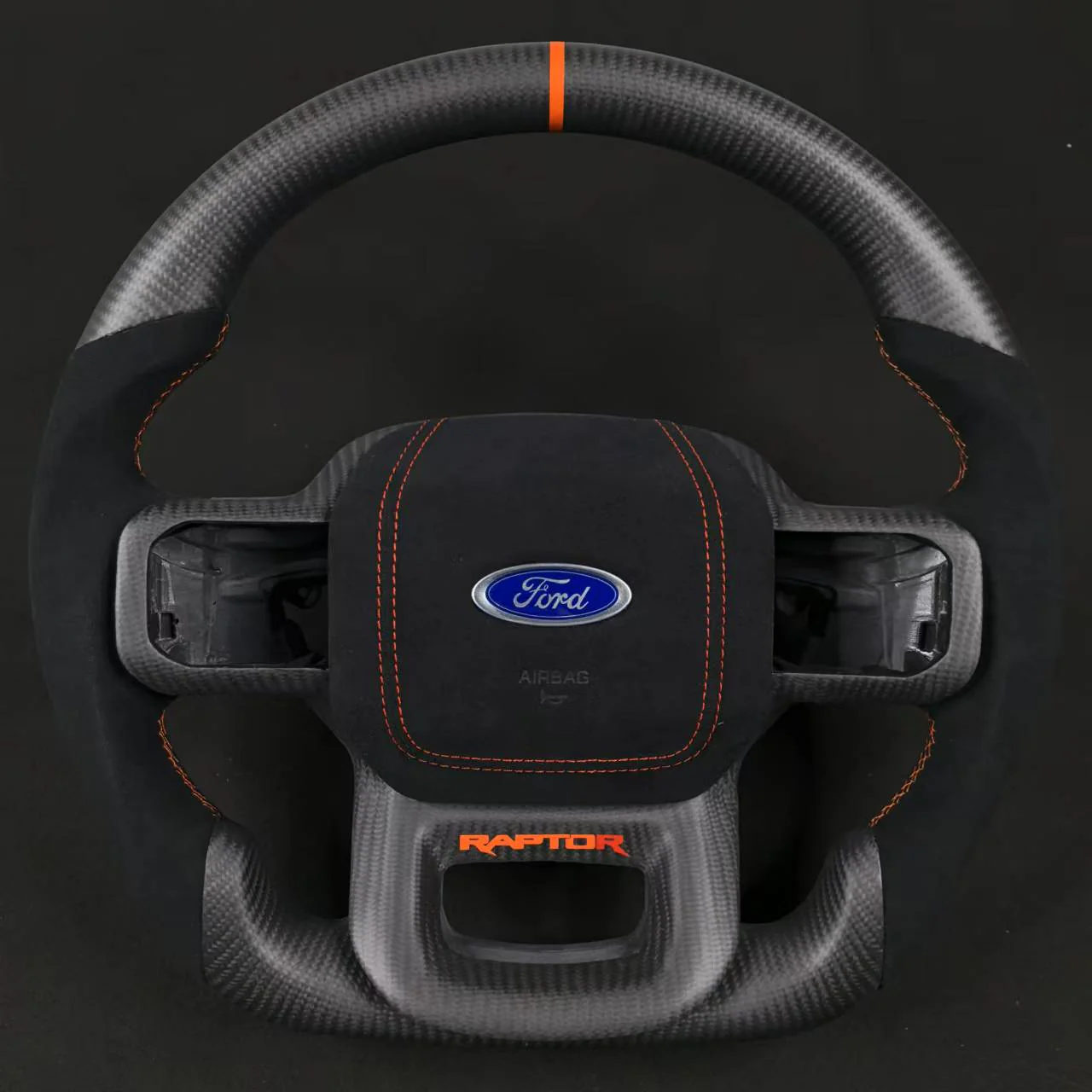 2021-2026+ Ford F150 & Raptor Custom Carbon Fiber LED Steering Wheel - Image 46