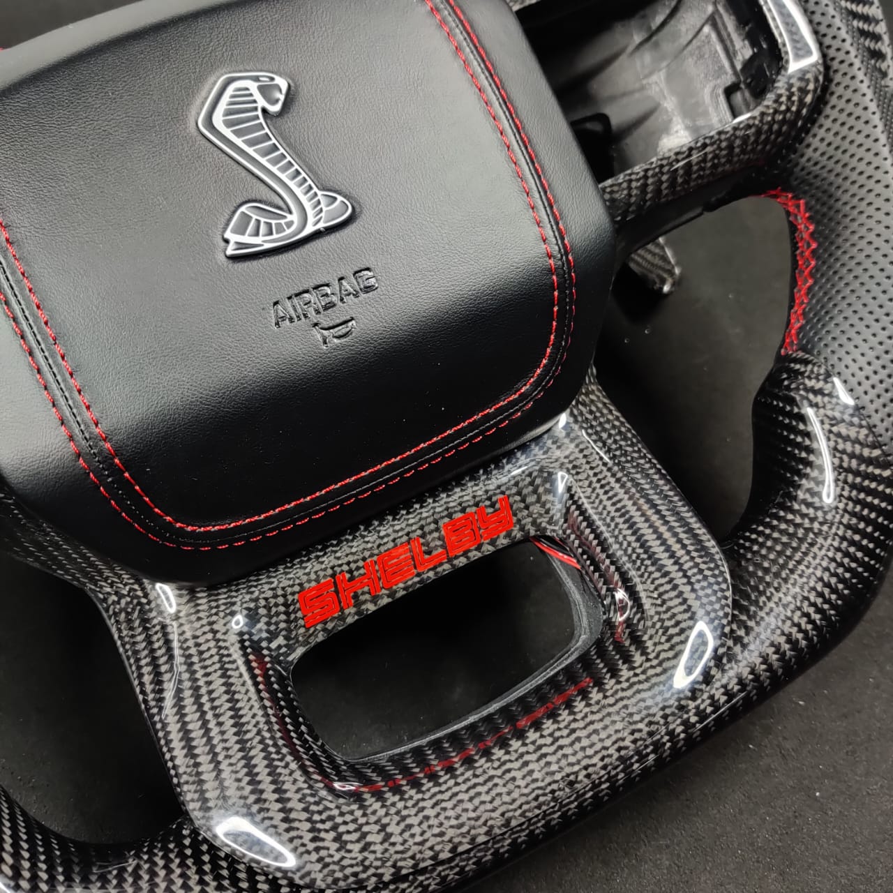 2021-2026+ Ford F150 & Raptor Custom Carbon Fiber LED Steering Wheel - Image 62