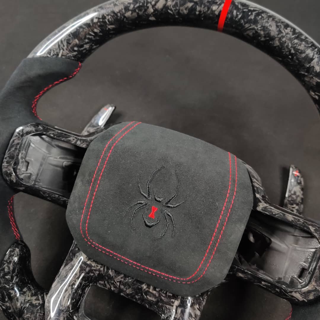 2021-2026+ Ford F150 & Raptor Custom Carbon Fiber LED Steering Wheel - Image 63