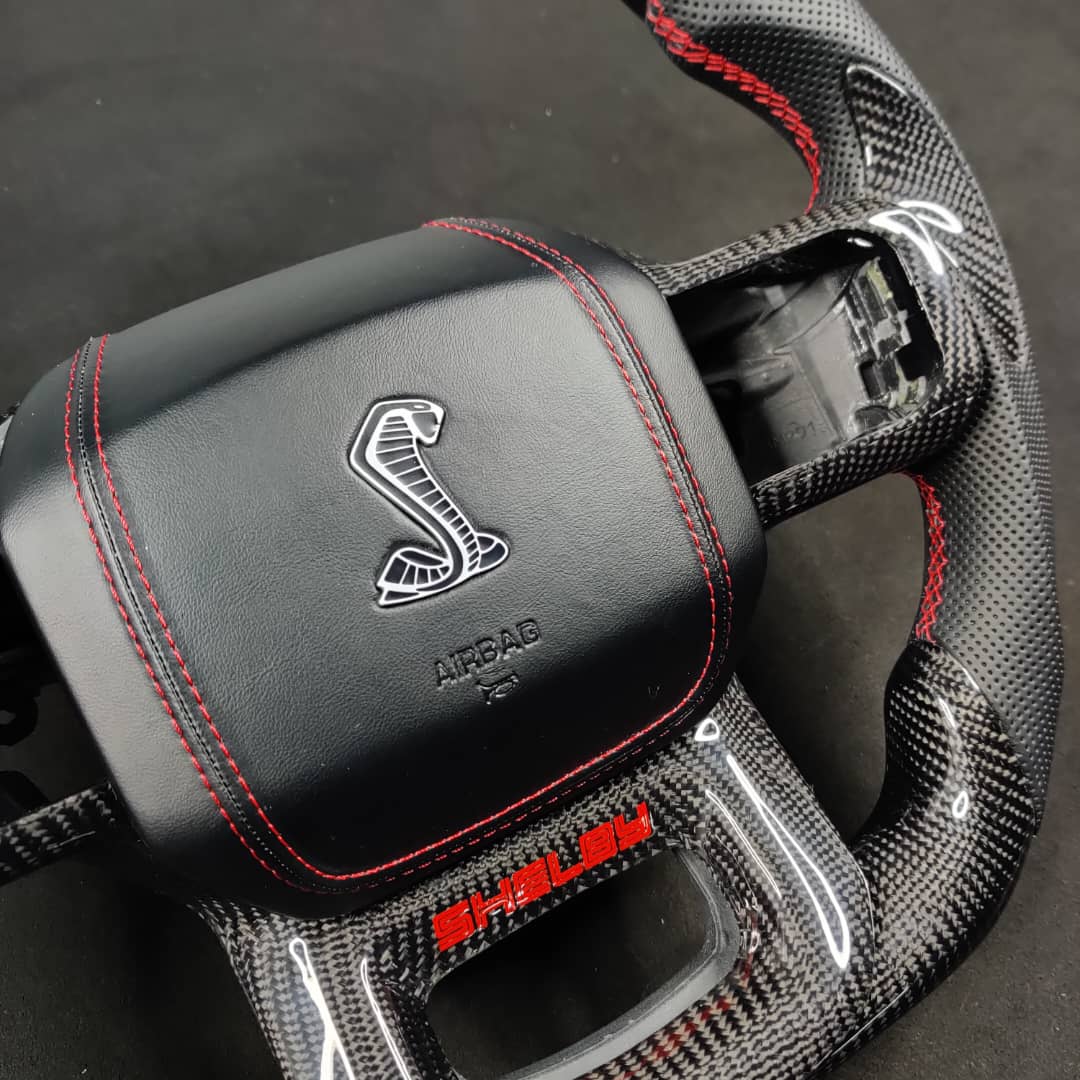 2021-2026+ Ford F150 & Raptor Custom Carbon Fiber LED Steering Wheel - Image 73