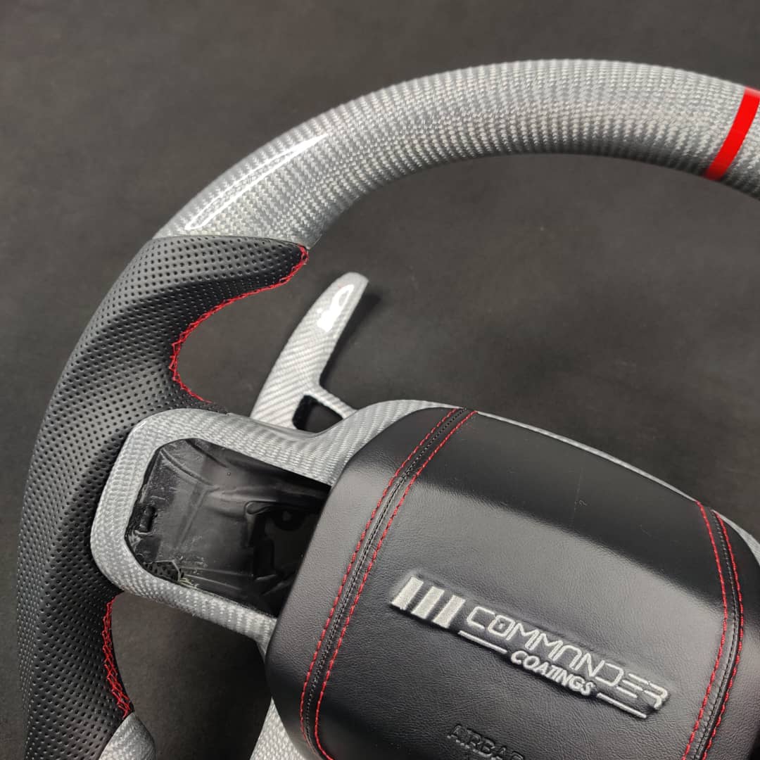 2021-2026+ Ford F150 & Raptor Custom Carbon Fiber LED Steering Wheel - Image 74