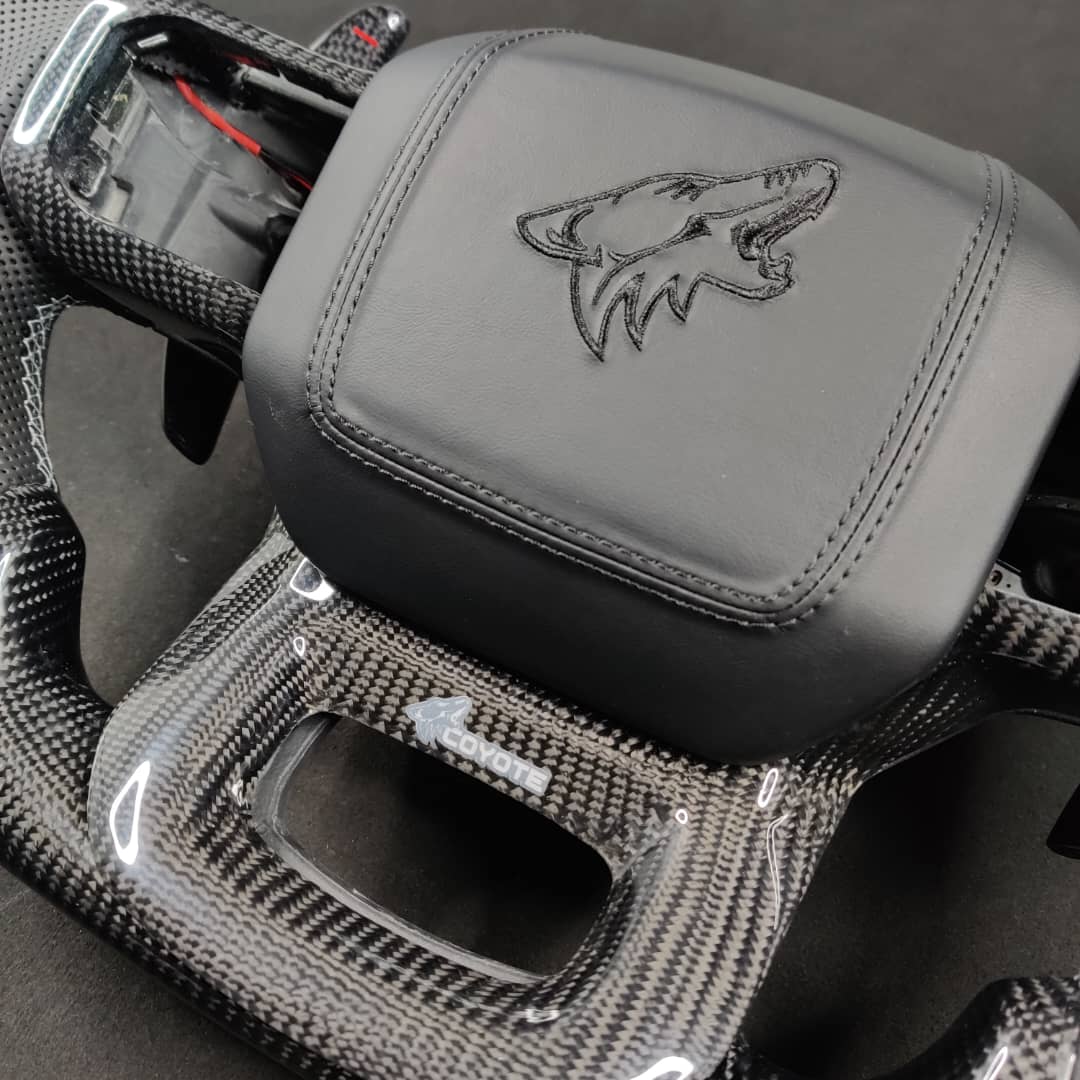 2021-2026+ Ford F150 & Raptor Custom Carbon Fiber LED Steering Wheel - Image 77