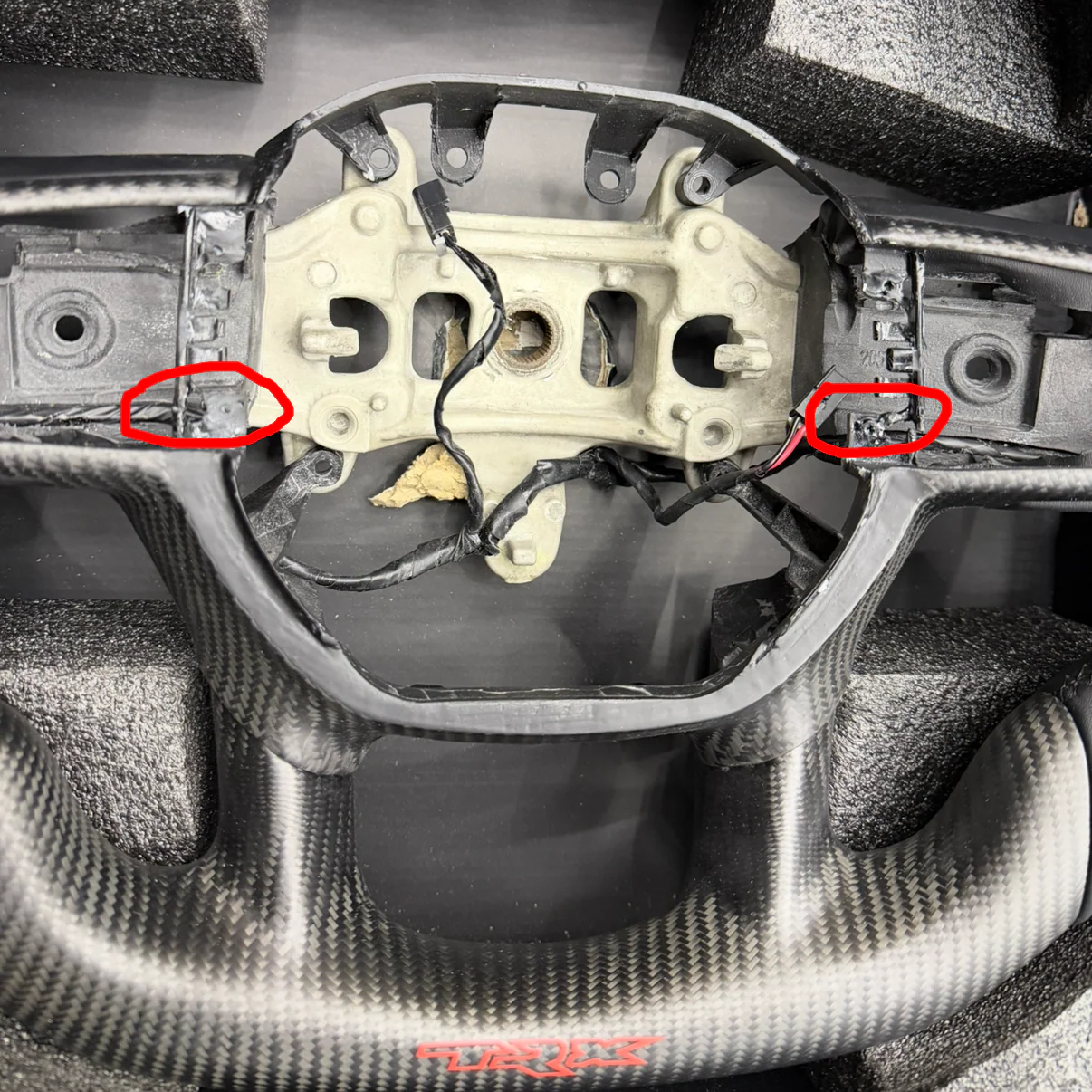 2021-2026+ Ram TRX 1500 Custom Carbon Fiber Steering Wheel - IN STOCK - Image 6