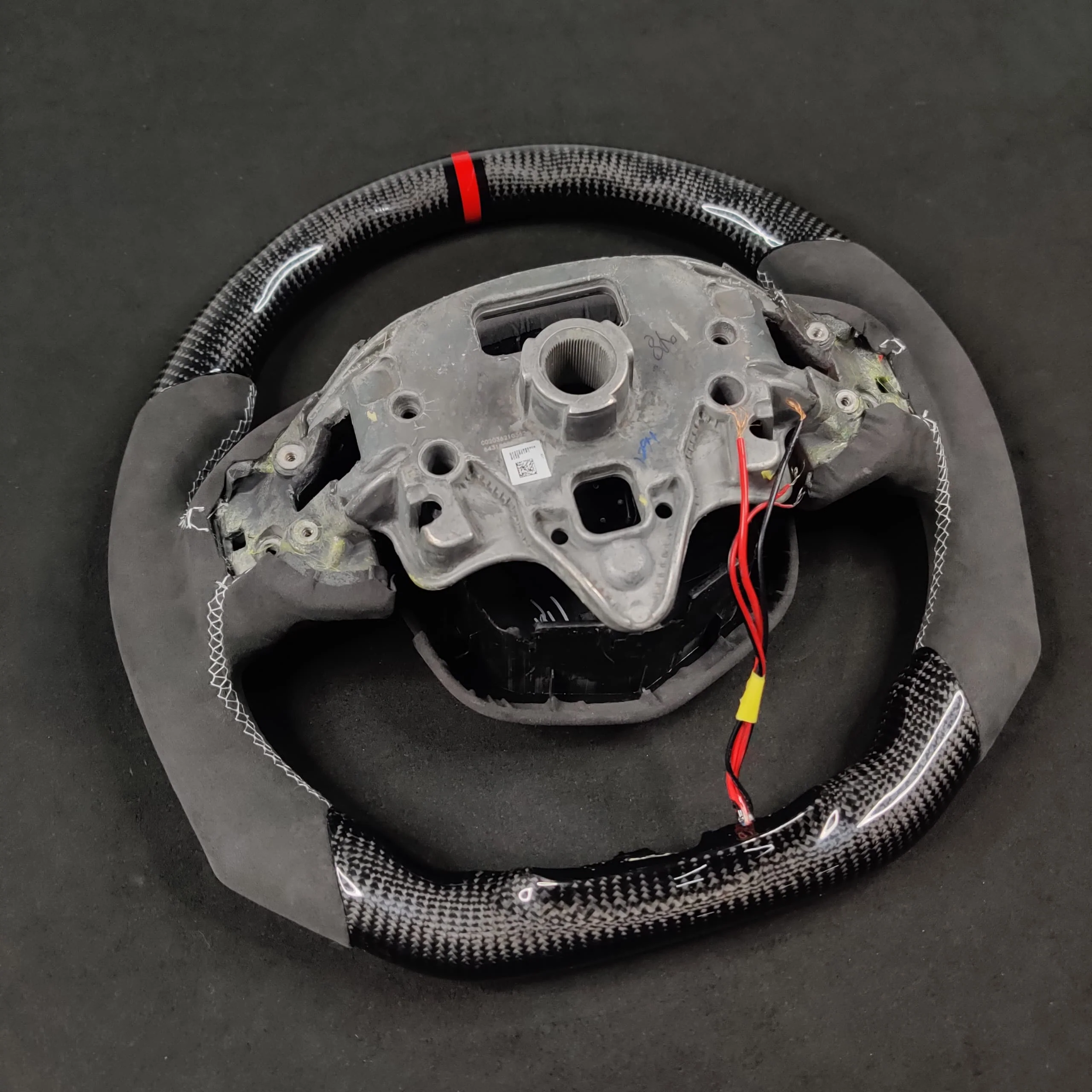 2020-2026+ Cadillac CT4/CT5 Blackwing Carbon Fiber LED Steering Wheel - Image 16