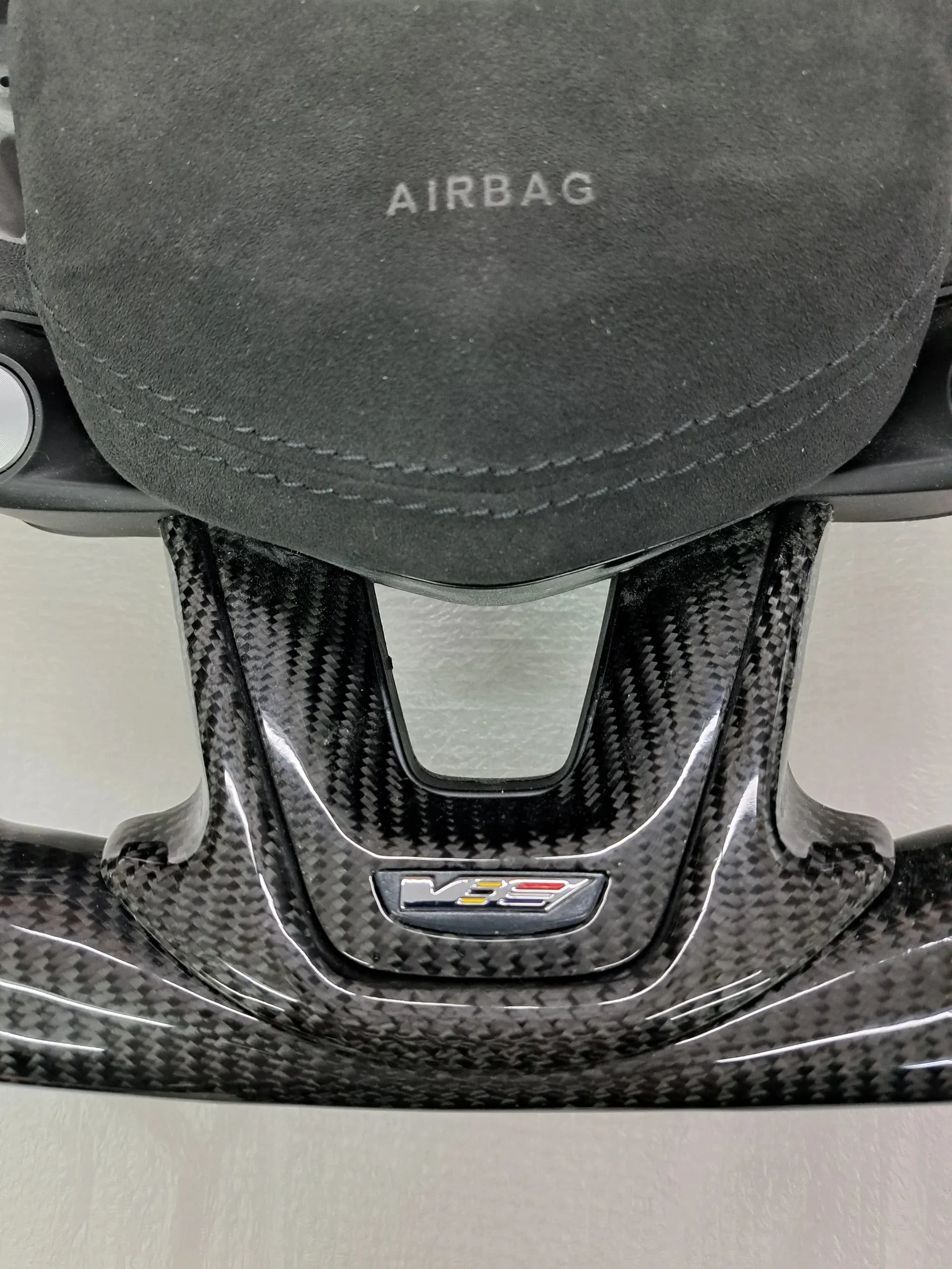 2020-2026+ Cadillac CT4/CT5 Blackwing Carbon Fiber LED Steering Wheel - Image 17