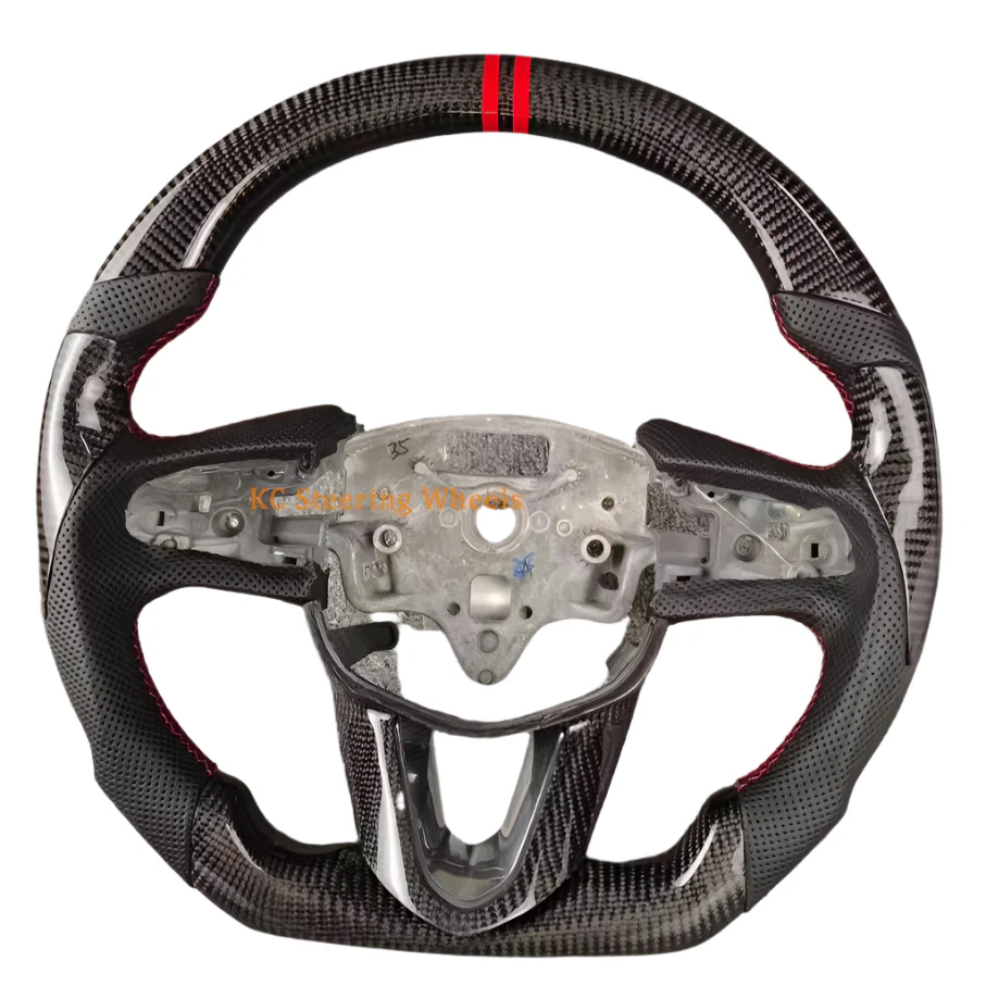 2020-2026+ Cadillac CT4/CT5 Blackwing Carbon Fiber LED Steering Wheel - Image 24