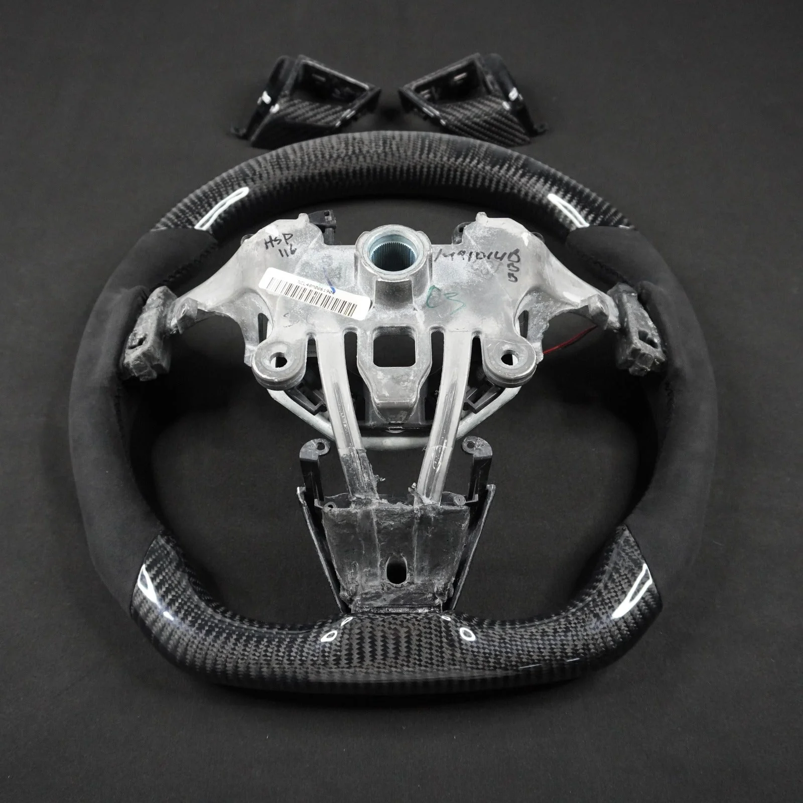 2013-2020 Cadillac CTS/ATS Carbon Fiber LED Steering Wheel - Image 22