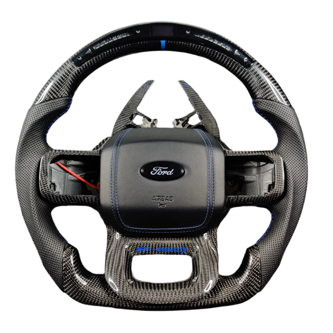2020-2026+ GMC Sierra 1500 2500 HD Custom Carbon Fiber Steering Wheel - Image 23