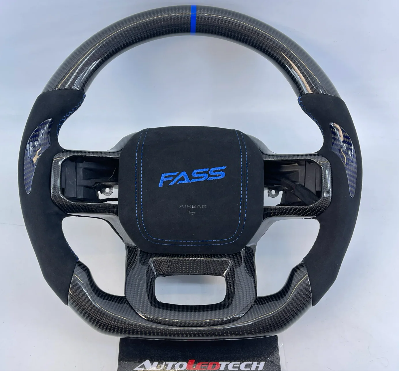 2020-2026+ GMC Sierra 1500 2500 HD Custom Carbon Fiber Steering Wheel - Image 26