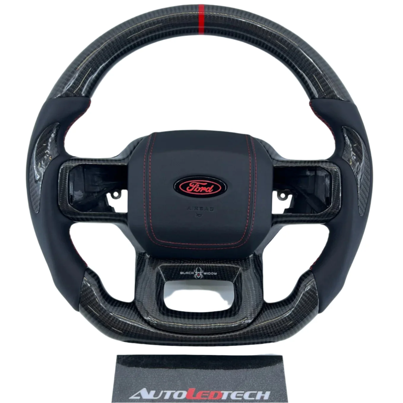 2020-2026+ GMC Sierra 1500 2500 HD Custom Carbon Fiber Steering Wheel - Image 29