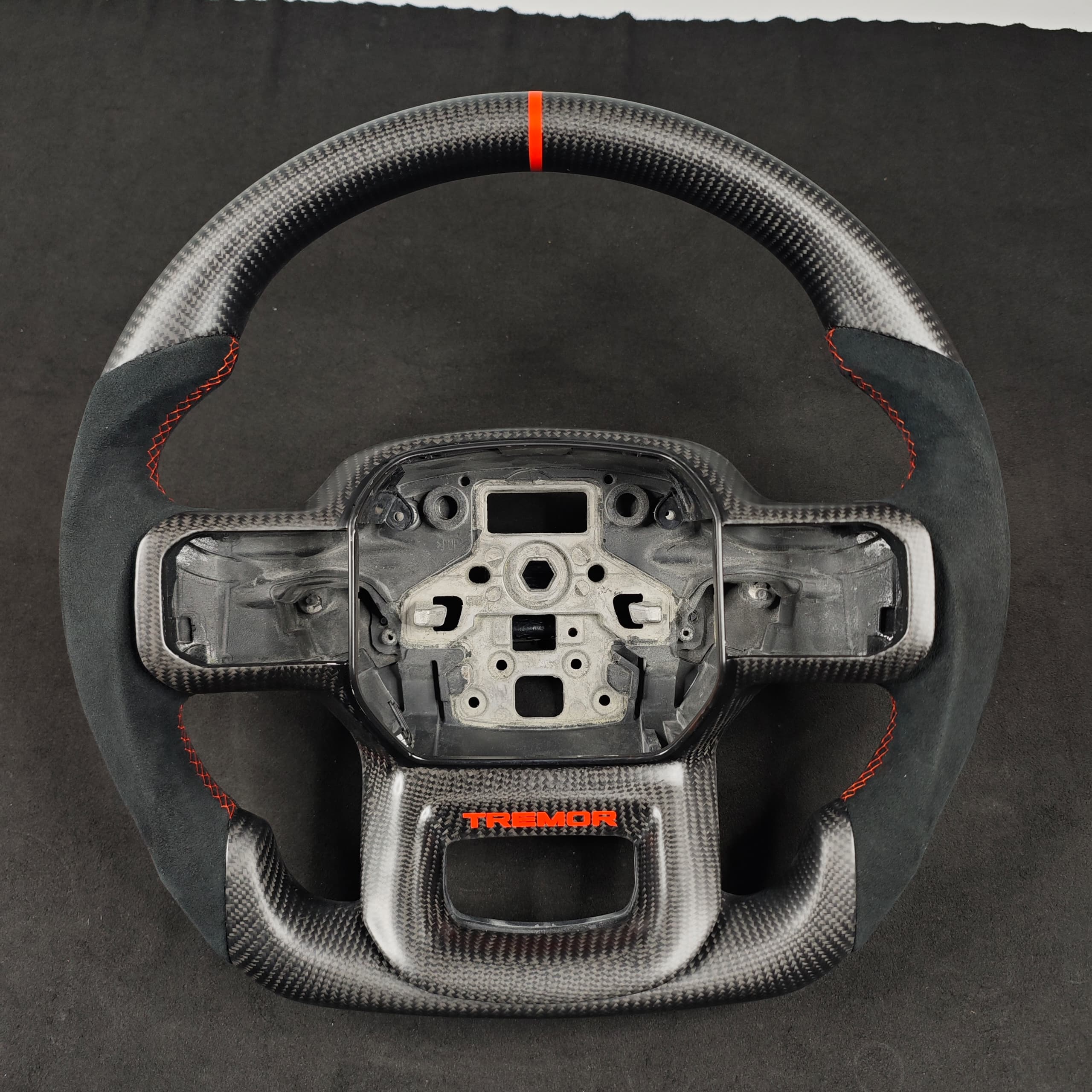 2023-2026+ Ford Super Duty F250 Custom Carbon Fiber Steering Wheel - Image 10