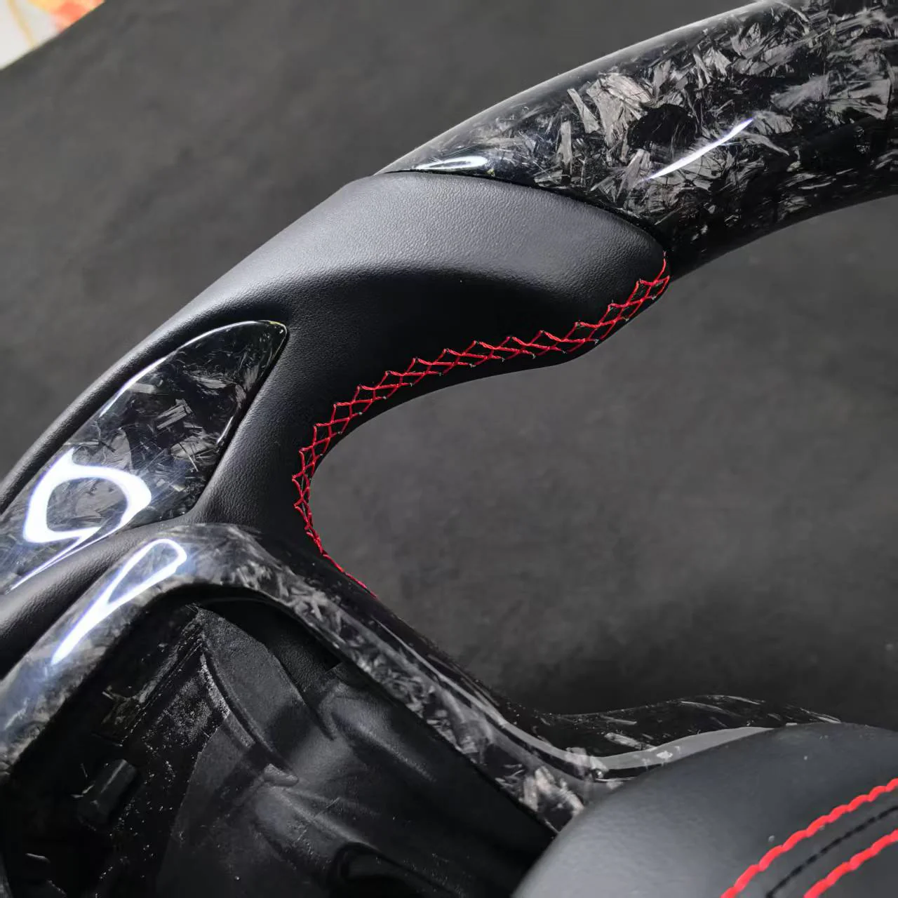 2023-2026+ Ford Super Duty F250 Custom Carbon Fiber Steering Wheel - Image 33