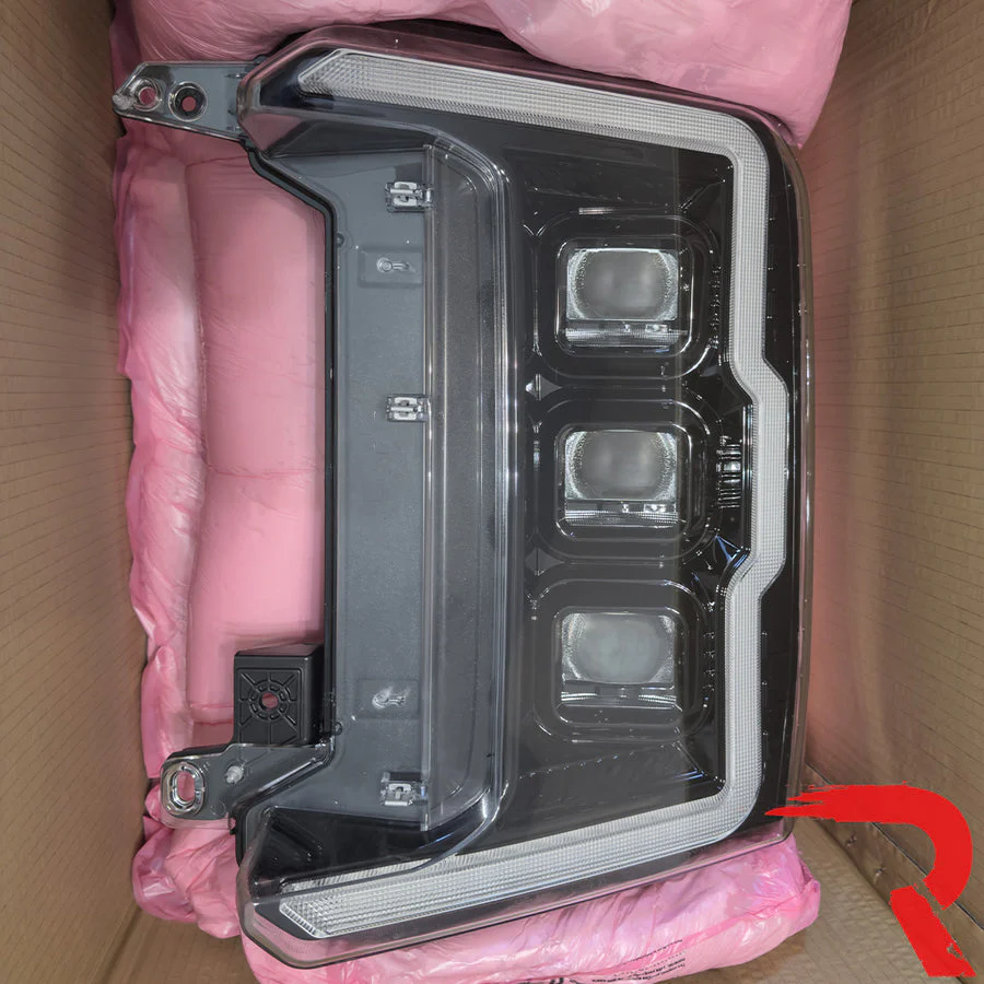 2023-2026+ Ford Super Duty LED DRL Projector Headlights (Halogen upgrade) - Image 5