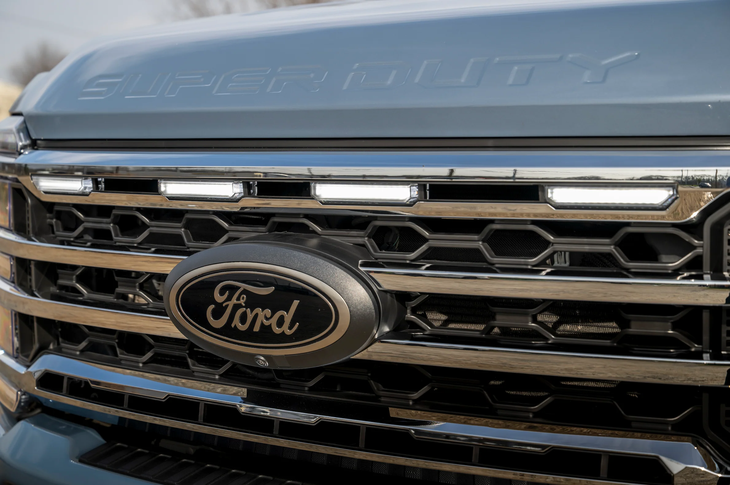 2023-2026+ Ford Super Duty White Amber LED XBG Grill Light Assembly - Image 20